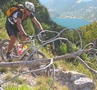 Pregasina lago di Garda sentiero in mountain bike